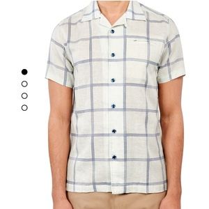 NEW BROOKLYN BRIGADE BENSON CHECK CAMP SHIRT SIZE: Small